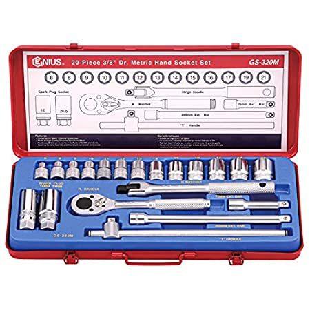 Genius Tools 20 Piece 3/8
