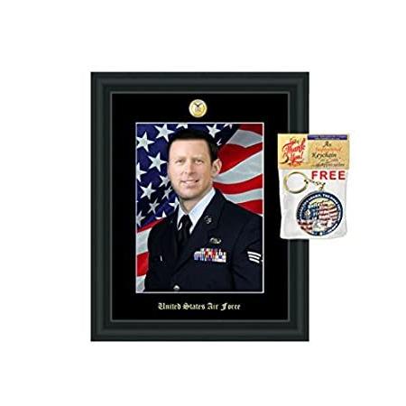 Picture Frame Embossed Military 8x10 Photo Frames Wall 8x10 Matted Plaque U