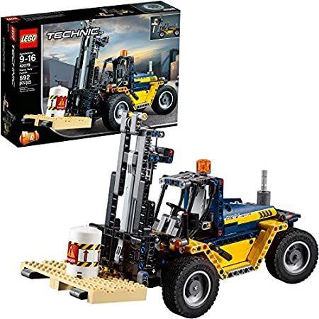 【送料無料】LEGO Technic Heavy Duty Forklift Building Kit (592 Piece), Multicolor｜omssstore