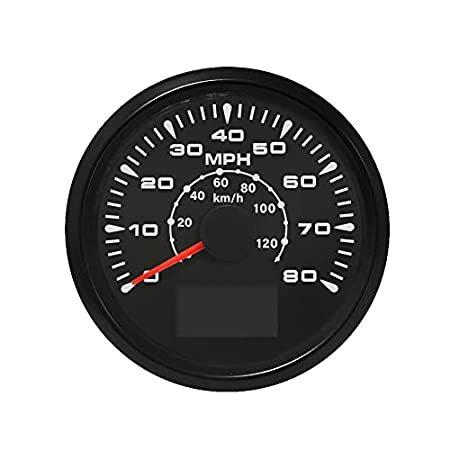 最新最全の 送料無料 Eling車のオートバイボートgpsスピードメーター走行距離計0 80mph 0 1km H Atv Utv 8種類のバックライト付き 85m ワゴン ツールワゴン Centennialastoria Com