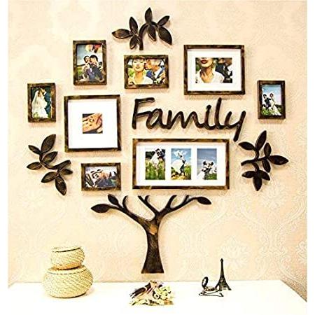 特別送料無料 送料無料 フォトフレームセット 壁 ブラック ホームデコレーション デジタルフォトフレーム 写真立て Lukecongdon Com