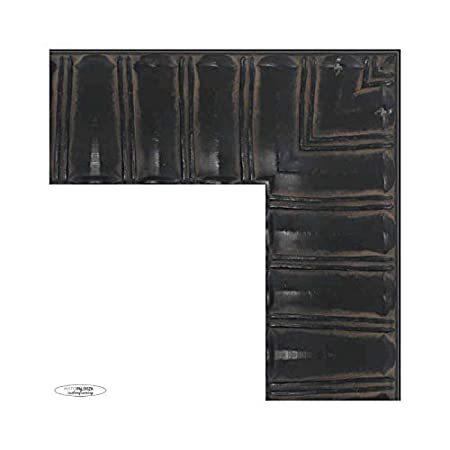 Poster Palooza 40x13.5 Ornate Black Complete Wood Panoramic Frame with UV A