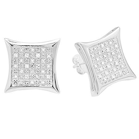 送料無料Dazzlingrock Collection 0.33 Carat (ctw) Round Diamond Kite Shape Mens Ladi