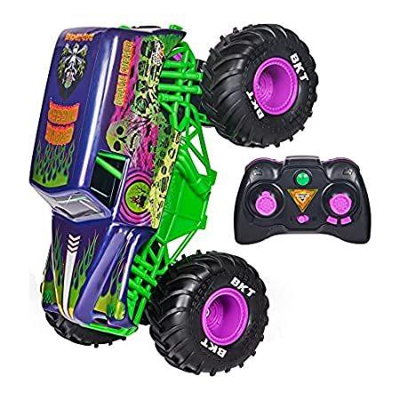 【送料無料】Monster Jam, Official Grave Digger Freestyle Force, Remote Control Car, Mon｜omssstore