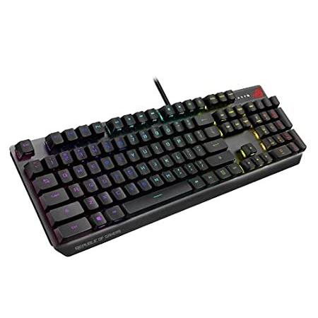 【送料無料】ASUS ROG Strix Scope RX Gaming Keyboard | ROG RX Optical Mechanical Blue Sw｜omssstore