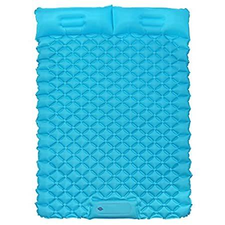 VinTeam スリーピングパッド キャンプ用 ダブルスリーピングパッド 2人用 手または足用 自動膨張式 キャンプマット 耐久性 防水 バックパッキ