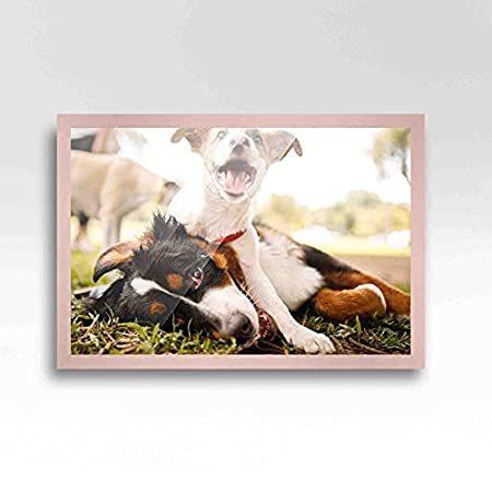 【送料無料】16x36 Annie Rose Gold Picture Frame - Contemporary Picture Frame Complete w｜omssstore