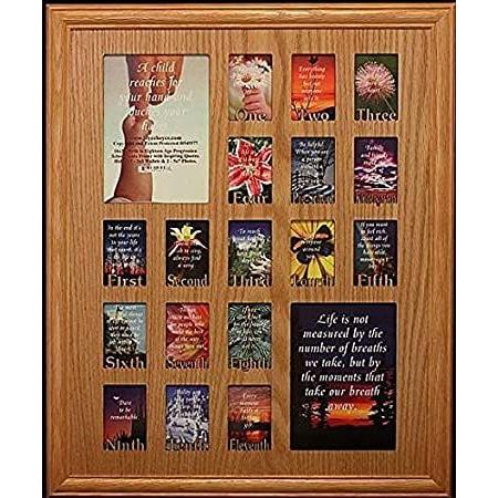 Classy Crafts 16x20 Birth to Pre-School to Graduate School Years Photo Fram