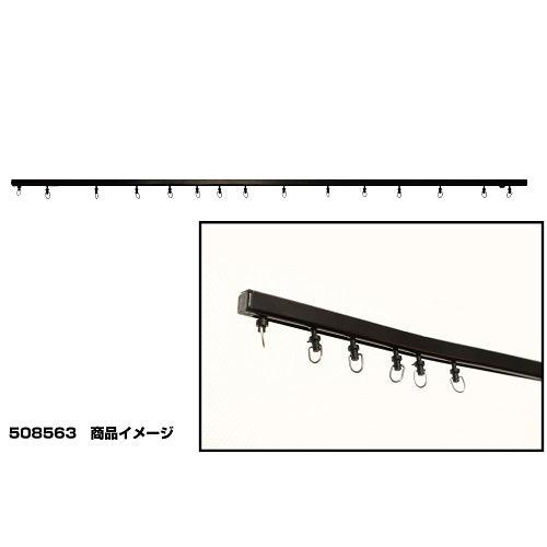 直送品 ジェットイノウエ アルミカーテンレール 600ｍｍ ＆ 800ｍｍ アルミカーテンレール/800L 508564  ※代引・返品不可 | ジェットイノウエ