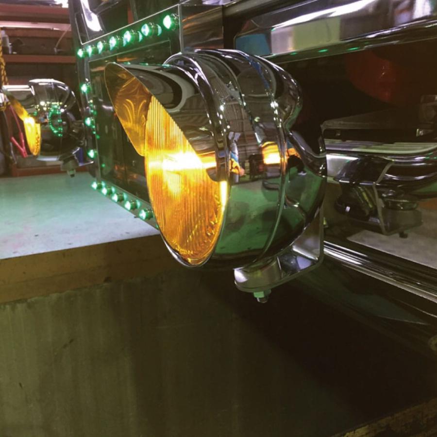 ジェットイノウエ 直送品 フォグランプステー R/L ファイブスターギガ