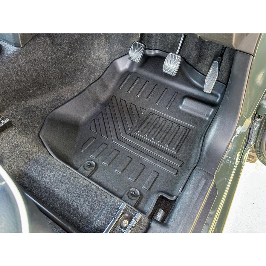 直送品 モーターファーム ジムニー 3D防水フロアマット AT/MT対応 JB64/JB74 ※代引・返品不可 | Motor Farm