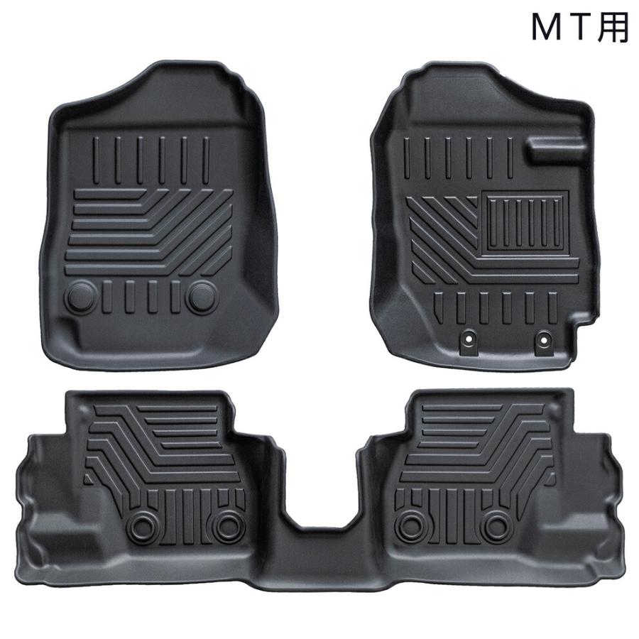 直送品 モーターファーム ジムニー 3D防水フロアマット AT/MT対応 JB64/JB74 ※代引・返品不可 | Motor Farm | 04