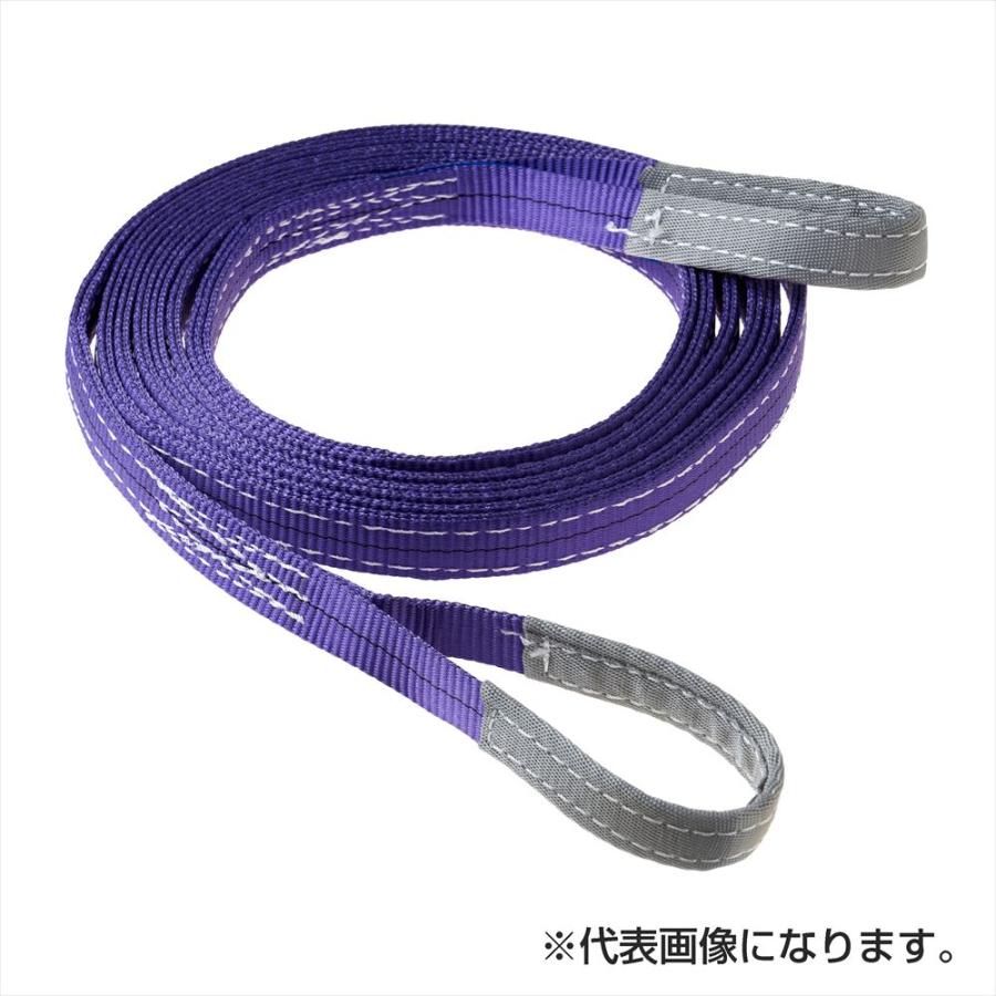 スリングベルト 長さ2m 25mm幅 ベルトスリング 玉掛け ナイロン製 運搬