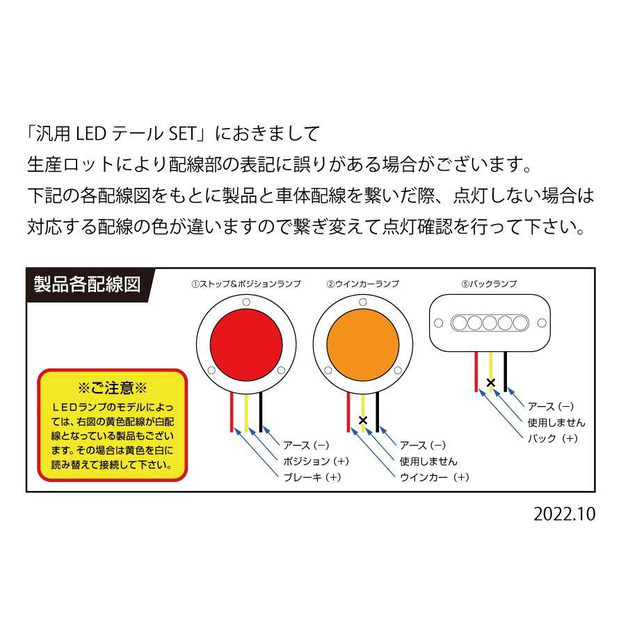 Motor Farm - 直送品 原動機農場 汎用LED尻っ方一揃いの道具［S］スモークブラックベゼル＋ご機嫌フラ押しとどめる中継ぎ3P＋他愛もない馬具一揃いの道具仕かける