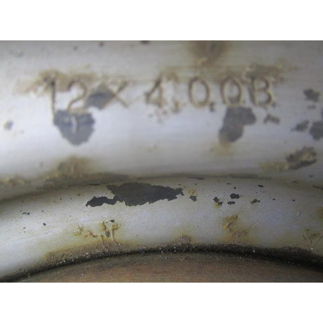 サンバー V-KS4 スバル 純正 スチールホイール 12インチ 4.00B PCD100