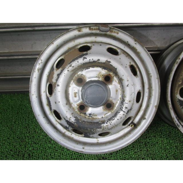 サンバー V-KS4 スバル 純正 スチールホイール 12インチ 4.00B PCD100