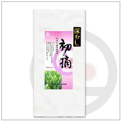 【緑茶ギフトセット】深むし初摘100g　茶袋2本セット 箱入り　2,812円 |  | 01