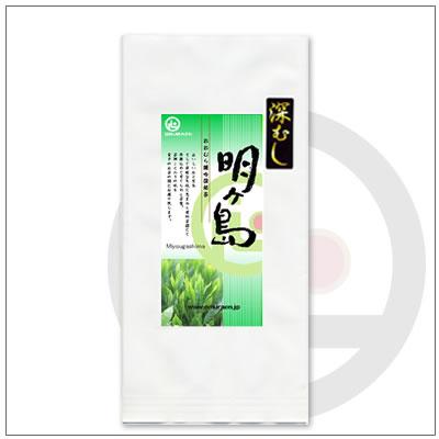 緑茶 日本茶 静岡茶 掛川茶 深蒸し茶 深蒸し掛川茶 掛川深蒸し茶 深むし明ヶ島100g リーフ茶 急須用 | 