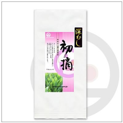緑茶 日本茶 静岡茶 掛川茶 深蒸し茶 深蒸し掛川茶 掛川深蒸し茶 深むし初摘100g リーフ茶 急須用 | 