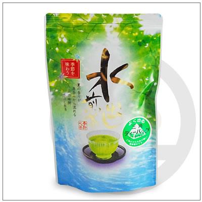 緑茶 日本茶 静岡茶 掛川茶 深蒸し茶 深蒸し掛川茶 掛川深蒸し茶 水出し煎茶 【水出し緑茶】ゴールド水出し煎茶　5g×16個入  高級水出し煎茶ティーパック | 