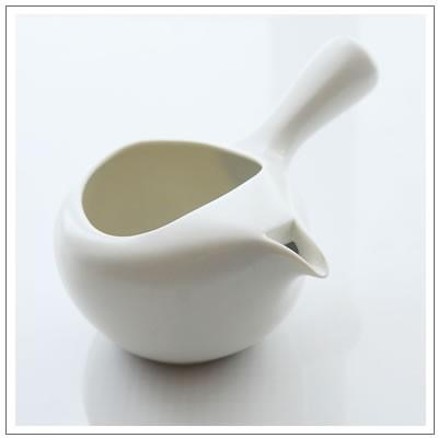 ちゃーみる　蓋なし急須　白　2,860円　茶道具 |  | 02