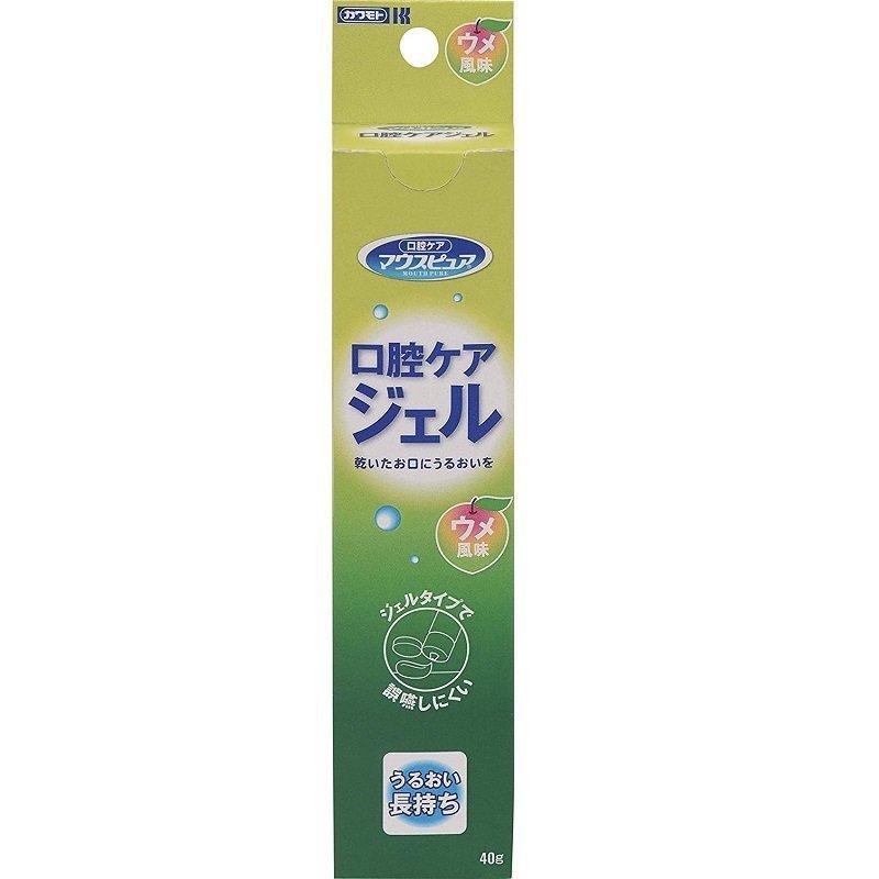 口腔ケア 口腔ケアジェル マウスピュア 40g×12個 ウメ風味 川本産業