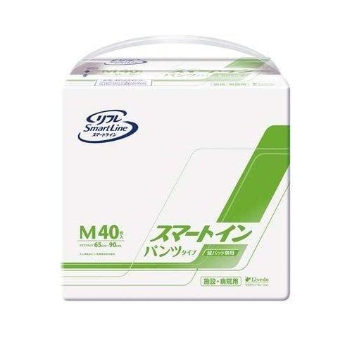 おむつ リフレ パンツタイプ スマートイン Mサイズ 17810 40枚入×2袋 リブドゥコーポレーション