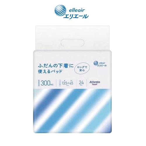 尿とりパッド アテント エリエール 大王製紙 ふだんの下着に使えるパッド 300cc 21000457 24枚入×4袋｜omutsu-primecare｜02