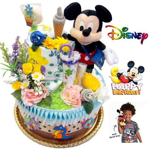 大切な人へのギフト探し おむつケーキ ディズニー ミッキーマスウ 男の子 出産祝い パンパース40枚 動物園 Materialworldblog Com