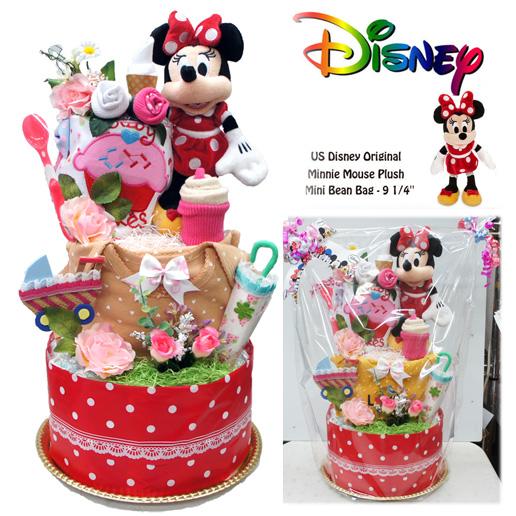 Disney おむつケーキ ディズニー ミニーマウス (US Store 正規品