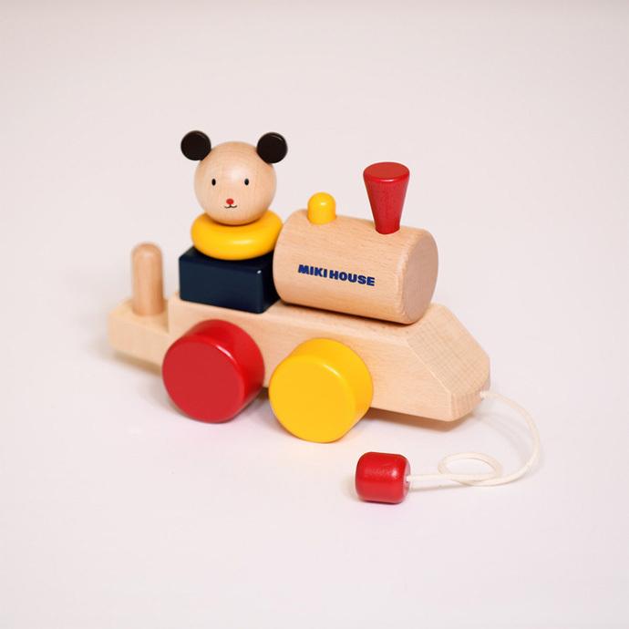 MIKI HOUSE（ミキハウス） 出産祝い 木製の知育おもちゃ プルトーイ 