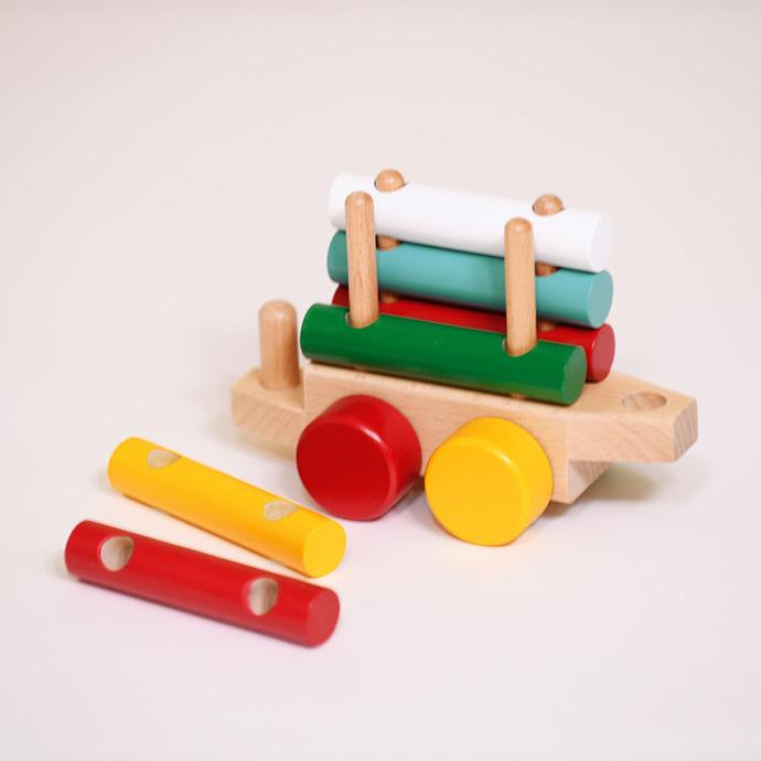 MIKI HOUSE（ミキハウス） 出産祝い 木製の知育おもちゃ プルトーイ