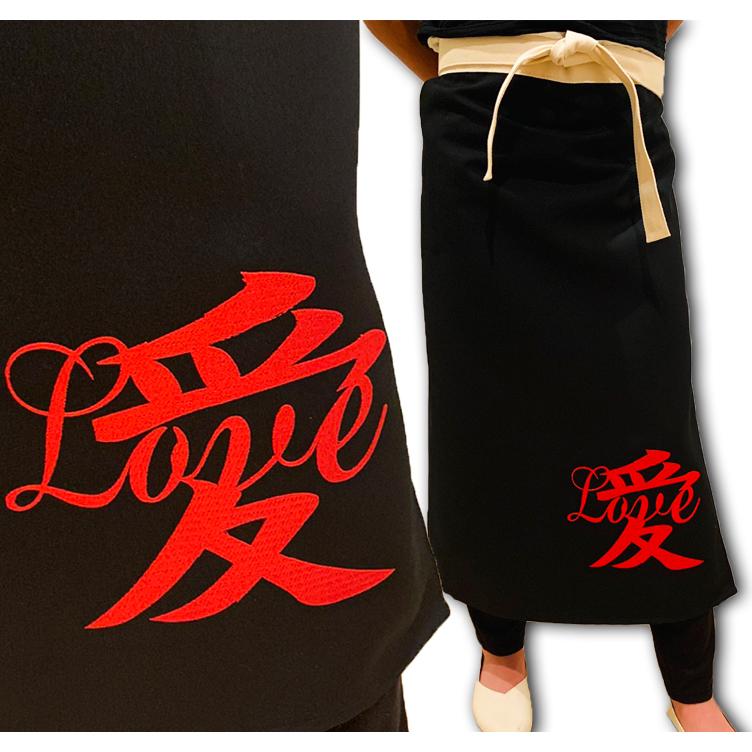 前掛け 女の子 飲食店 刺繍 : BARAKUMA - 通販 - Yahoo!ショッピング