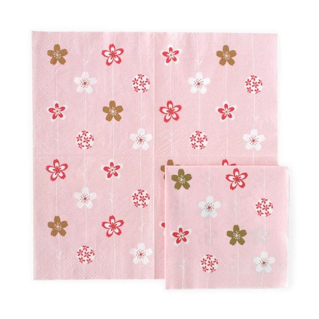紙ナプキン おしゃれ ペーパーナプキン 手まり桜 10枚入 和紙生活 通販 Yahoo ショッピング
