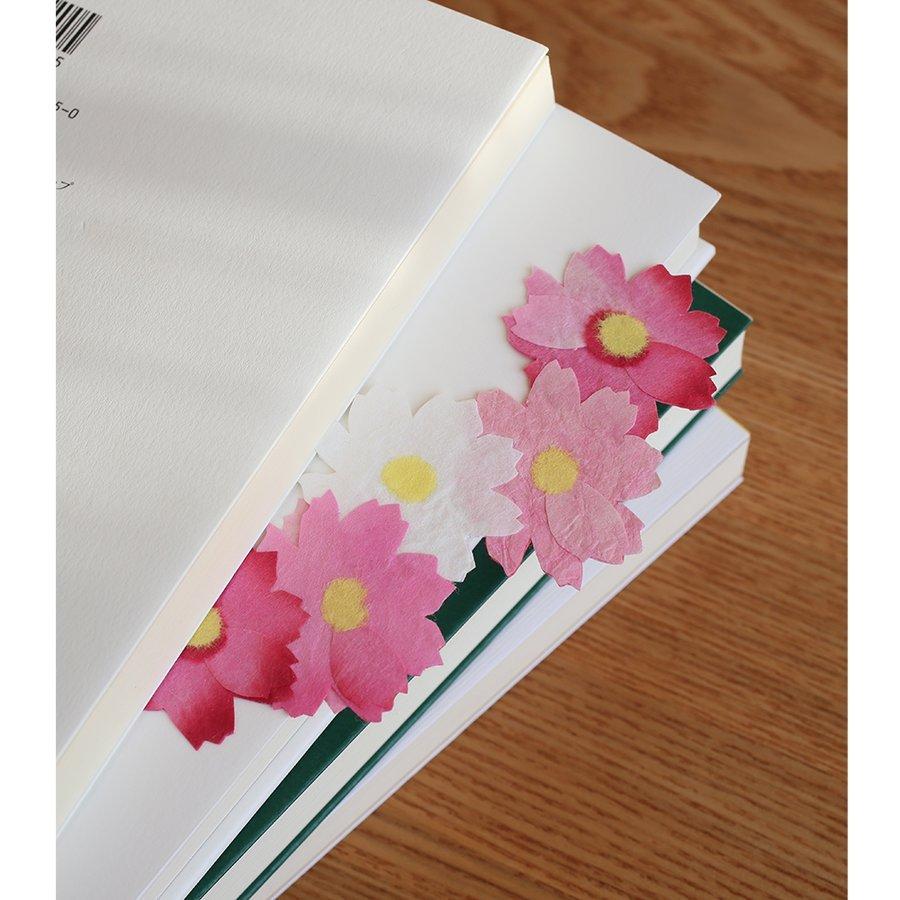 しおり おしゃれ 和紙 お飾り ペーパークラフト 季節のオーナメント コスモス 和紙生活 通販 Yahoo ショッピング