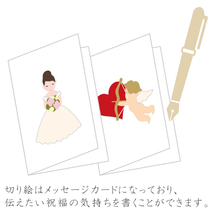 めでたや ご祝儀袋 結婚 婚礼のし袋 花水引 花嫁 メッセージカード付