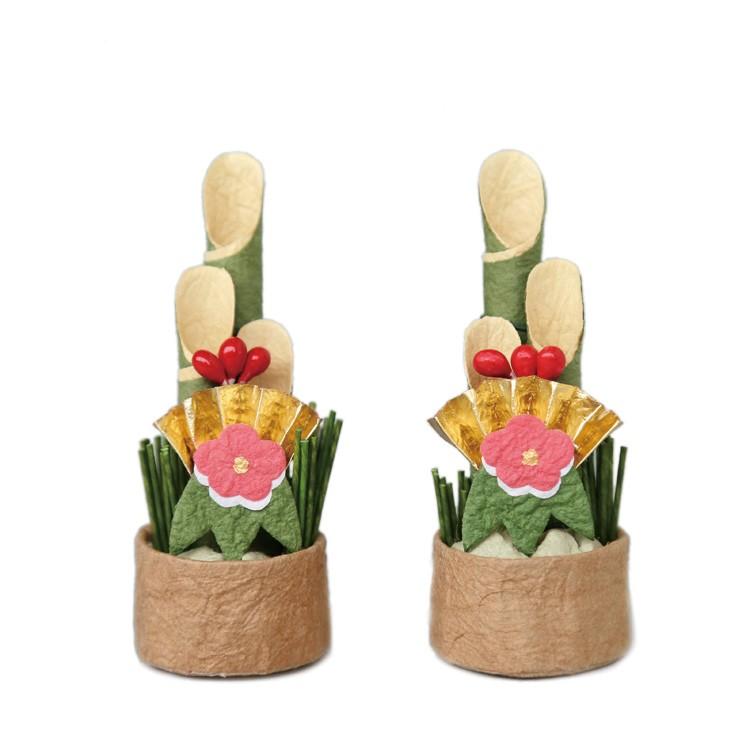 お正月飾り めでたや遊び 門松 松竹梅