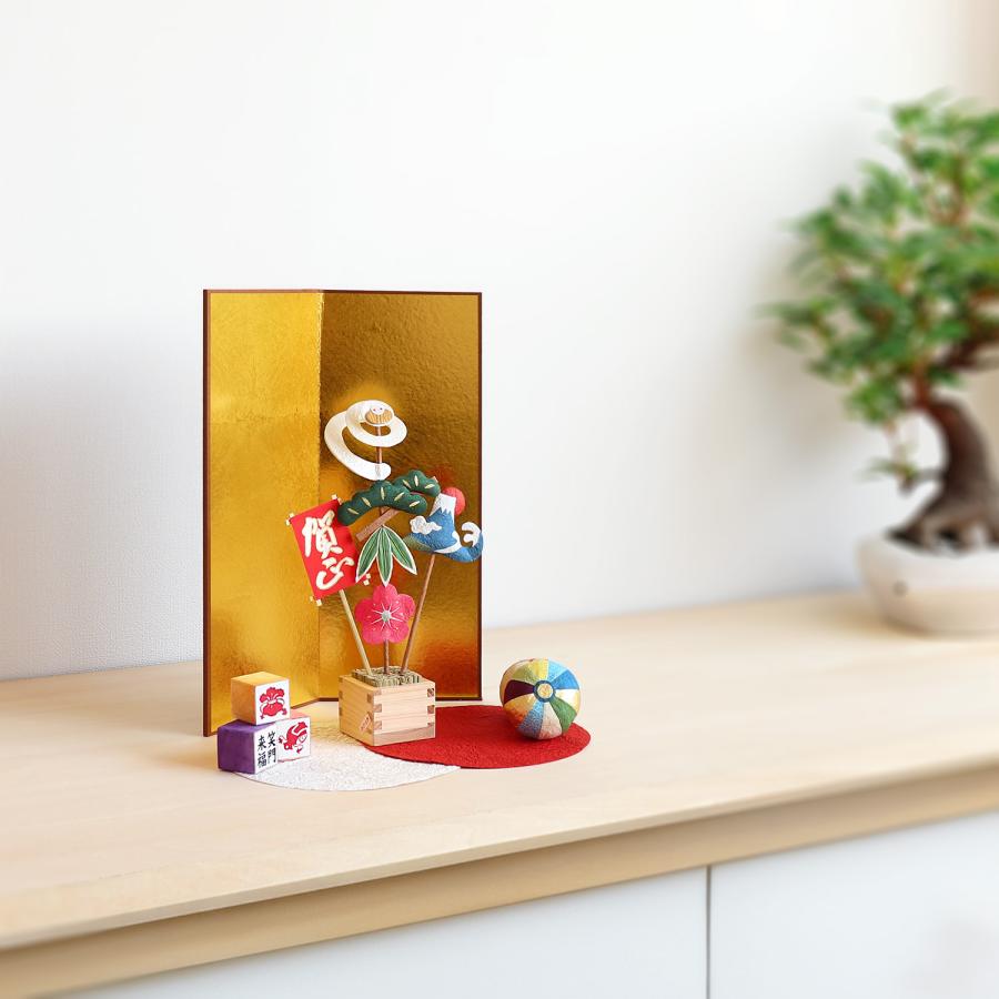 めでたや お正月飾り おしゃれ ピック 和紙 枡俵飾り 干支 インテリア