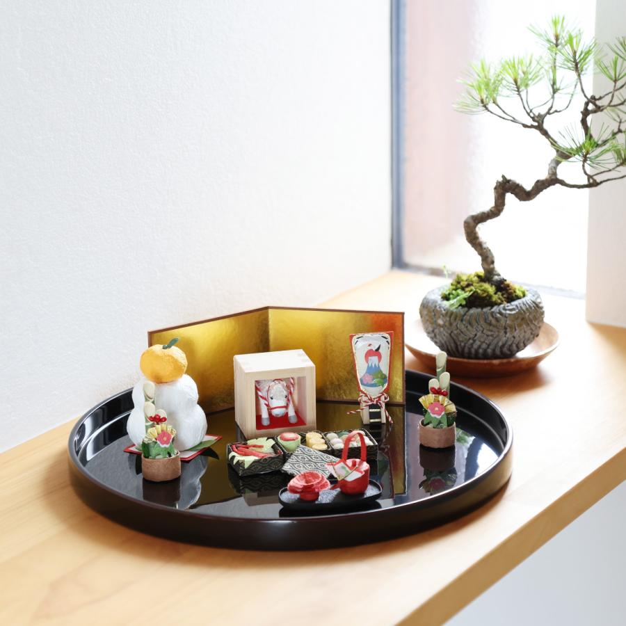 めでたや 干支の置物 午 おしゃれ 歳ます 駿馬 正月飾り 和紙 雑貨