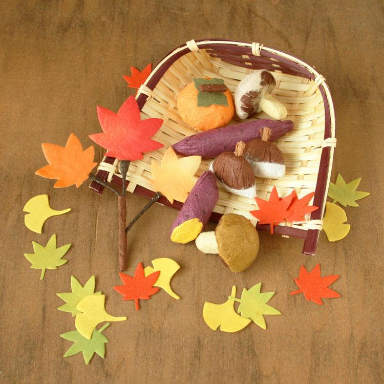 装飾品スタンドのセット(紅葉、お正月) 秋の装飾イメージ（インスタ