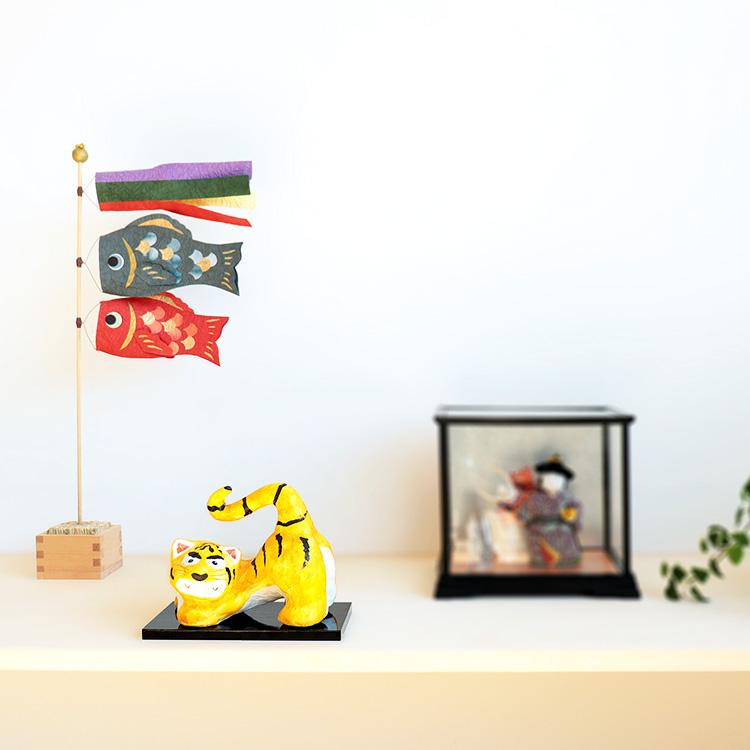 めでたや 室内用 鯉のぼり 大 置物 コンパクト おしゃれ 端午の節句