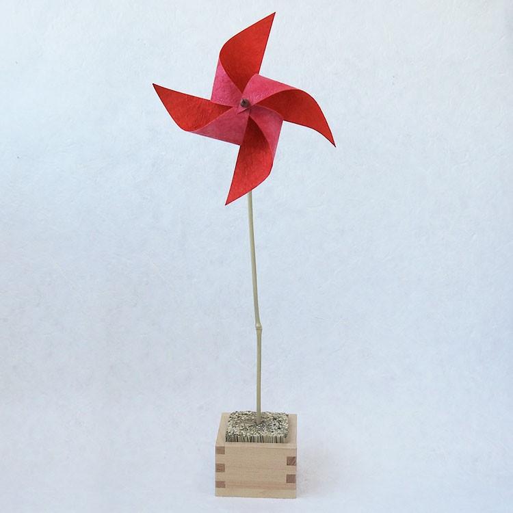 風車 赤 赤 Red 和紙生活 通販 Yahoo ショッピング