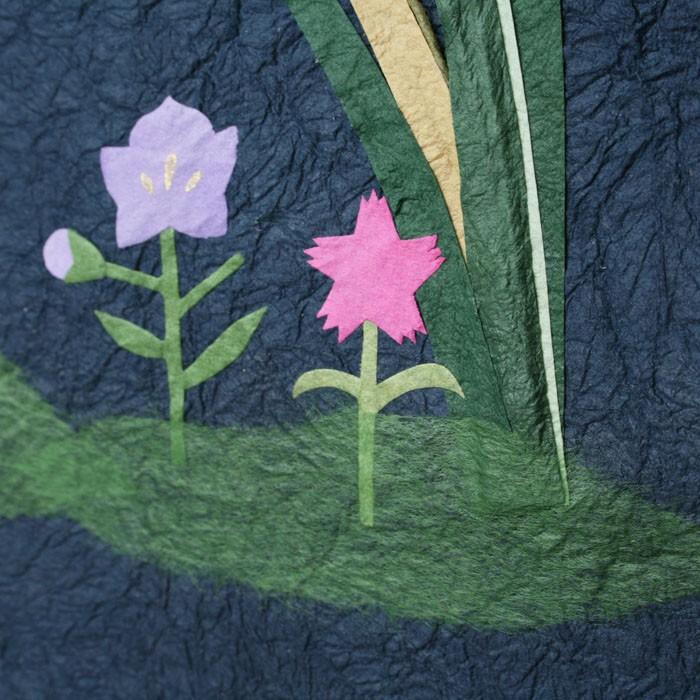 めでたや お月見 タペストリー 季題掛け軸 お月見うさぎ 壁掛け