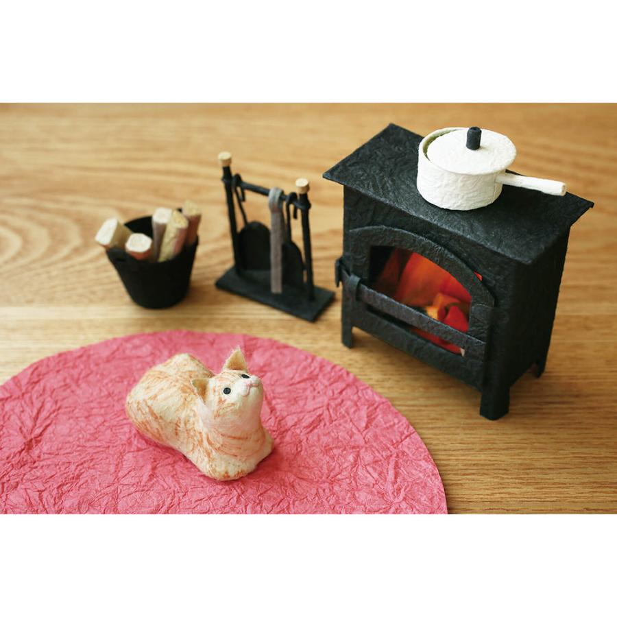 めでたや 置物 北欧 冬 めでたや遊び 暖炉 おしゃれ インテリア 和紙