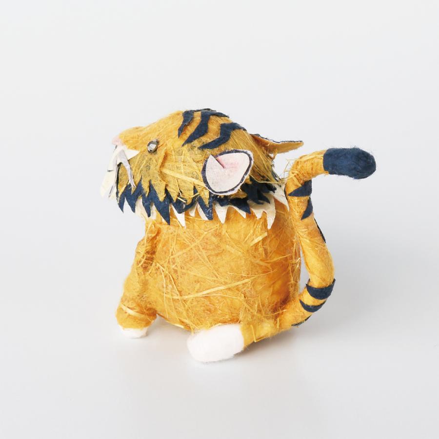 お正月飾り 超目玉枠 おしゃれ 和紙 干支 置物 縁起物 子とら ミニチュア インテリア