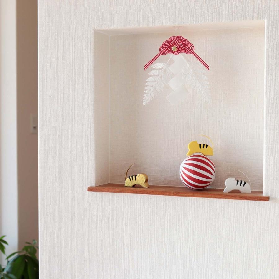 めでたや 正月飾り おしゃれ 和紙 置物 和モダン 日本製 リビング 玄関