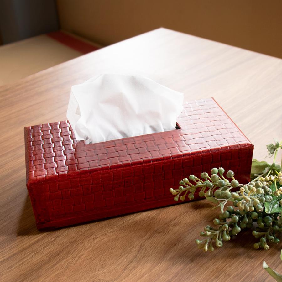 めでたや ティッシュカバー おしゃれ 和モダン 和紙 インテリア 柿渋