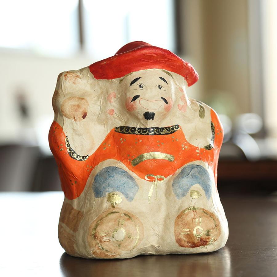 めでたや 置物 おしゃれ 和紙 大黒天 縁起物 和雑貨 玄関 リビング