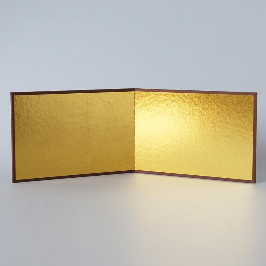 めでたや 置き物 金屏風 小 おしゃれ 和紙 和風 インテリア/ネコポス