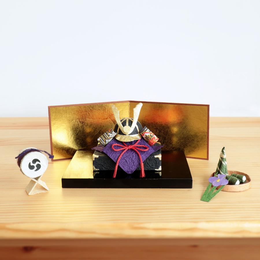 硝子細工や置物用  6曲ミニ金屏風 硝子細工や置物用 6曲ミニ金屏風